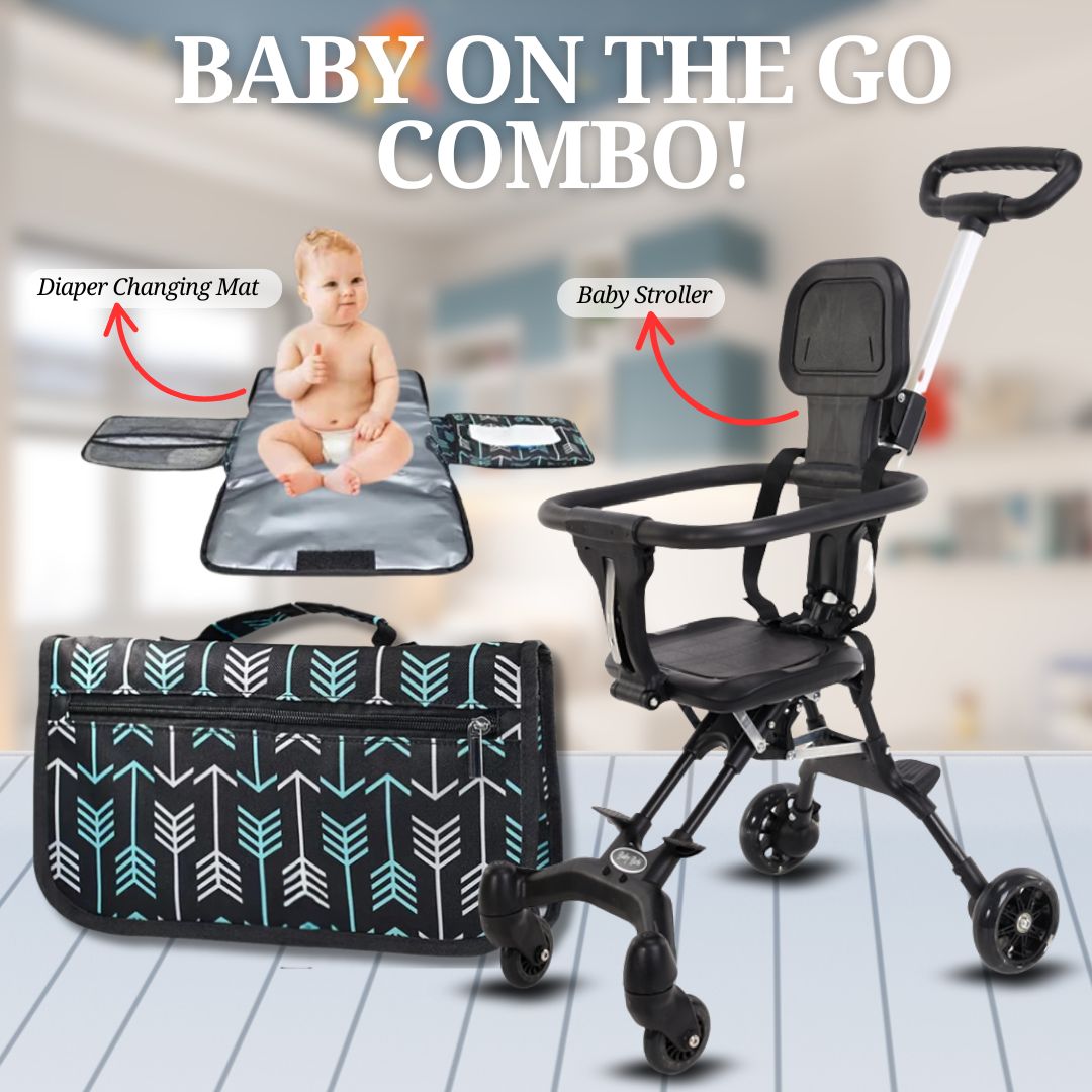 Foldable, Compact Light Weight Baby Stroller Mother's choice