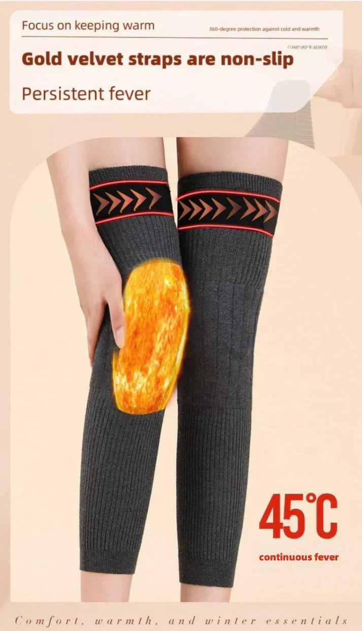 2 Pcs Kashmiri wool Knee Warmers High Quality