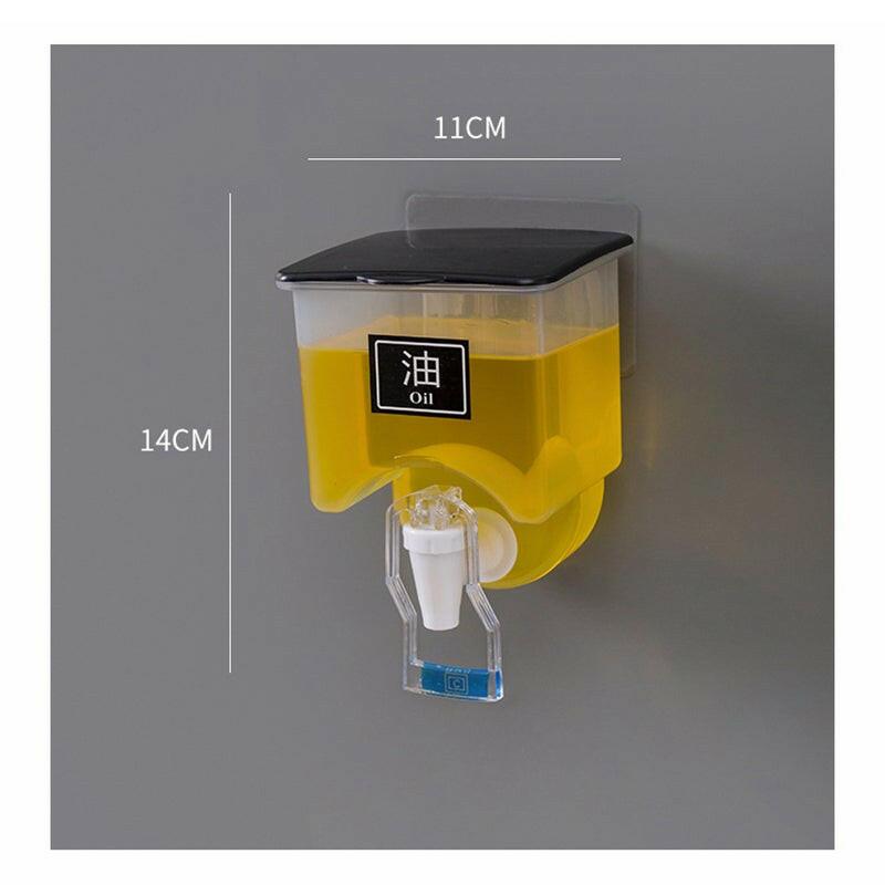 400ml Acrylic Wall mounted Oil Dispenser