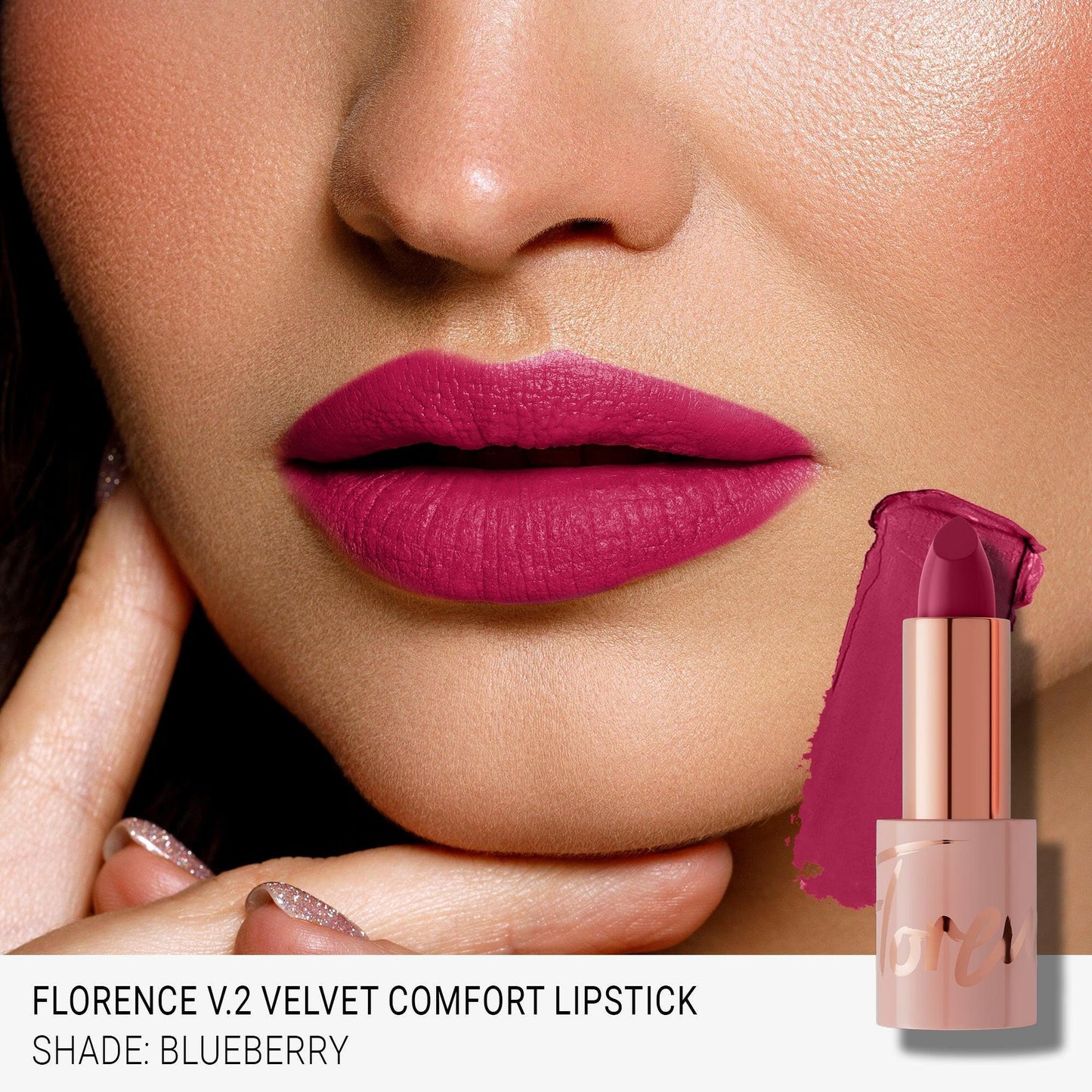 Florence V.02 Velvet Comfort Lipstick