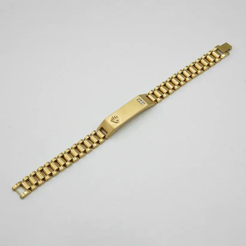 Luxury A-Class Bracelet (With In 3 Colour) with Diamond Accents