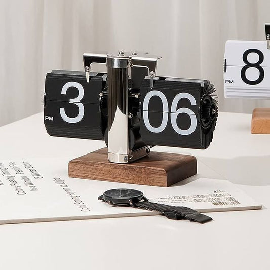Flip Desk Mechanical Retro Flip Clock Perfect For Perssonal use