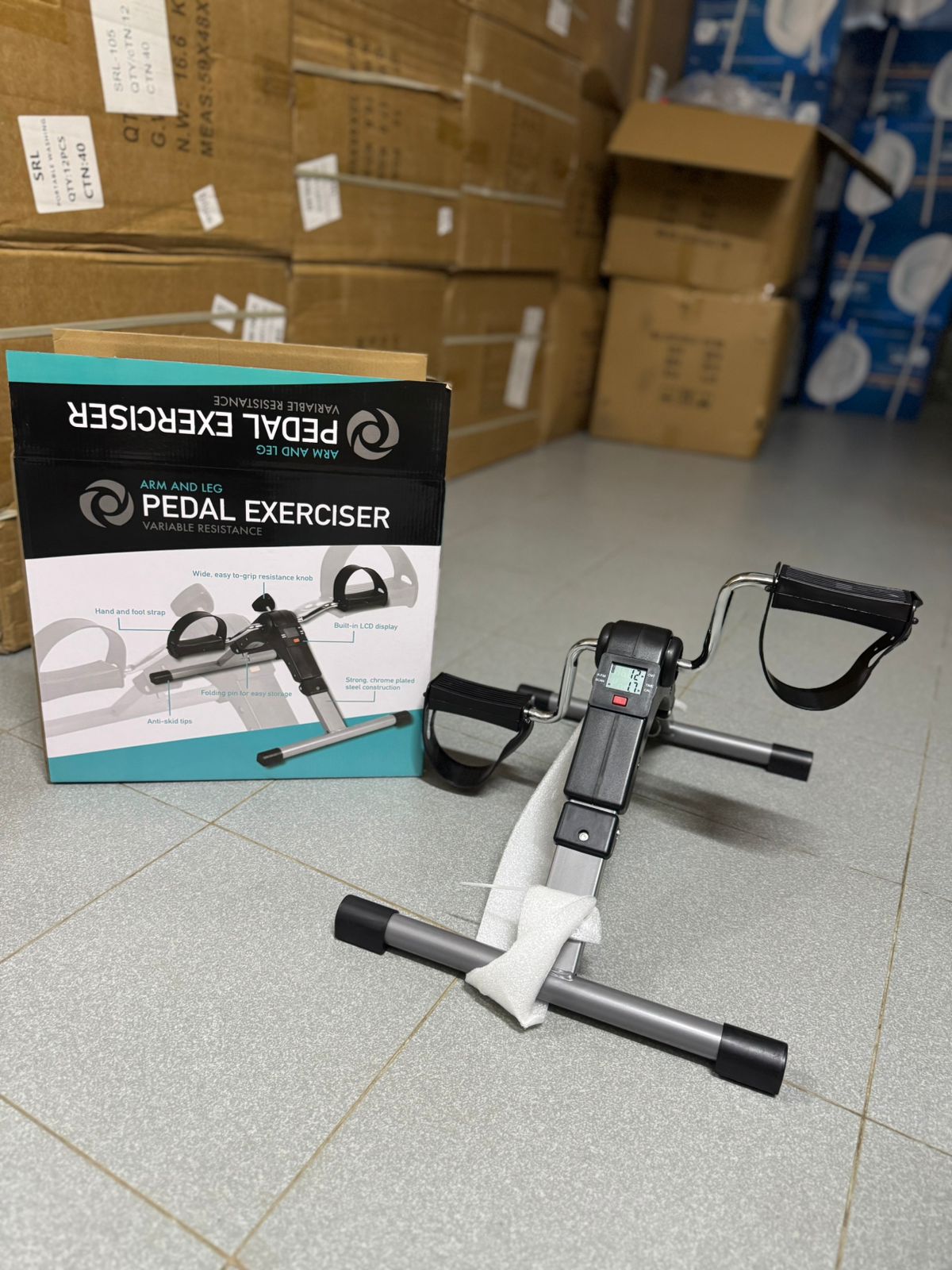 Digital Exercise Cycle with Free Forearm Strengthener | Cheena.pk