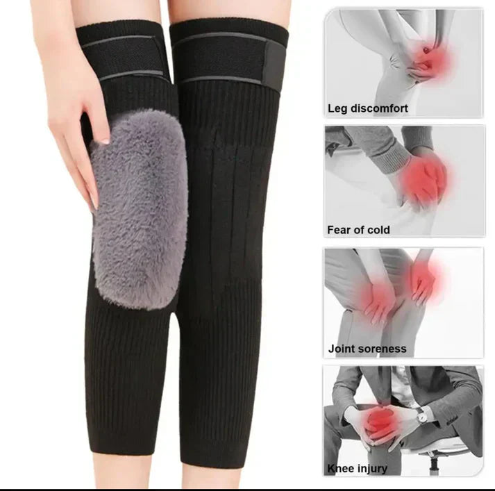 2 Pcs Kashmiri wool Knee Warmers High Quality